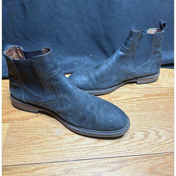 Rodd & Gunn Boots Mens SZ EU 44 US 11 Black Dargaville Chelsea Leather Classic main image 4
